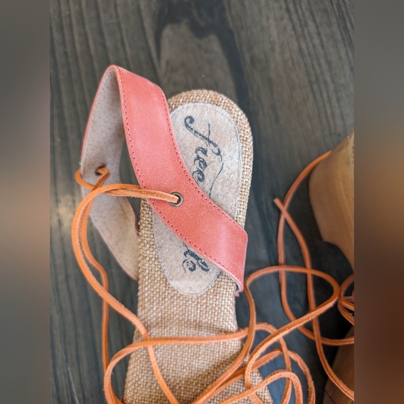 Free People Aurora tie wrap clogs - Picture 6 of 13